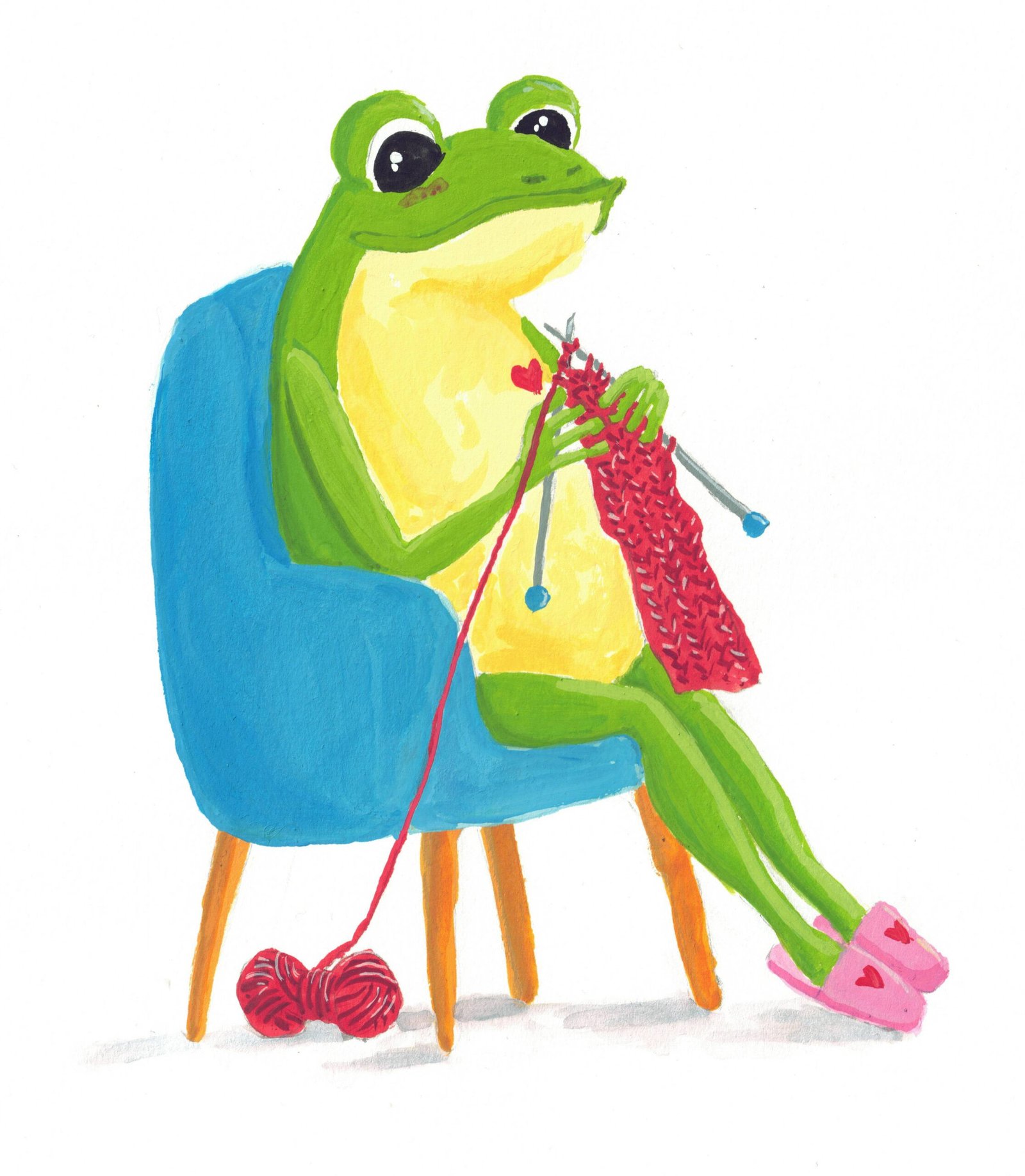 1-Pochon "J'peux pas, j'ai tricot" – Image 2